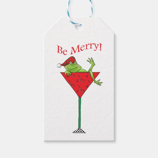 Tipsy-tini Geschenkanhänger (Vorderseite)