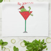 Tipsy-tini's Frosch Handtuch (Gefaltet)