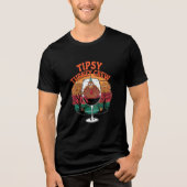 Tipsy Turkey Crew Thanksgiving Drinking Shirt (Vorderseite)