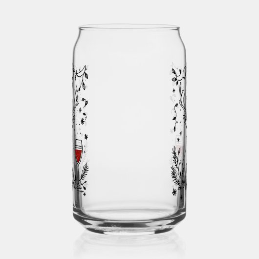 Tipsy und Bright Deer Dosenglas (Rechts)