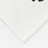 Tipsy und Bright Deer Fleecedecke (Ecke)