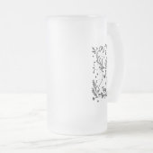 Tipsy und Bright Deer Mattglas Bierglas (VorderseiteRechts)