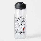 Tipsy und Bright Deer Trinkflasche (Vorne)