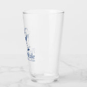 Tipsy-Wal-Pint-Glas Glas (Links)