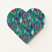 Tiptoe durch die Tulipen Notizblock (Rückseite)