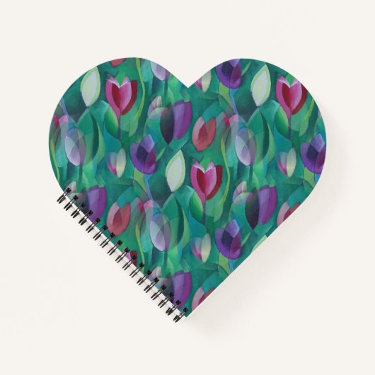 Tiptoe durch die Tulipen Notizblock (Vorderseite)