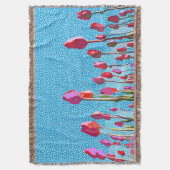 Tiptoe durch die Tulpen mit mir Decke (Vorderseite Vertikal)