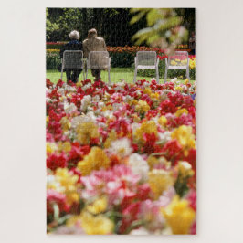 Tiptoe, in den Tulpen. Puzzle