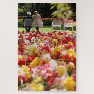 Tiptoe, in den Tulpen. Puzzle