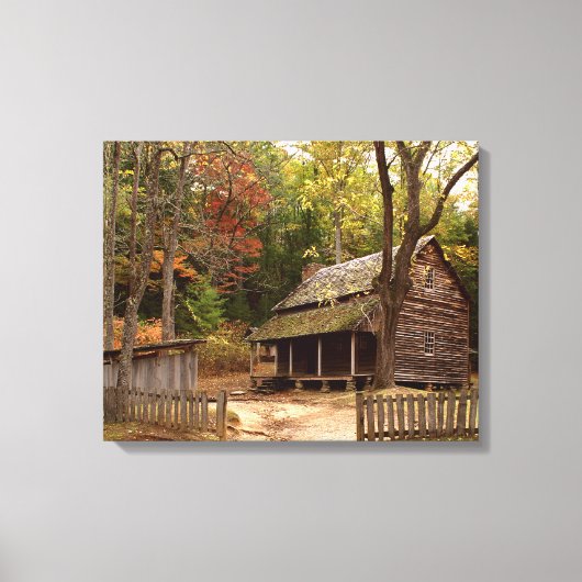 Tipton Cabin Leinwanddruck (Vorderseite)