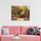 Tipton Cabin Leinwanddruck (Insitu (Wohnzimmer))