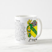 Tipton Familien-Wappen Tasse (VorderseiteRechts)