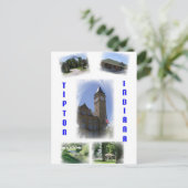 Tipton Indiana Collage Postcard Postkarte (Stehend Vorderseite)