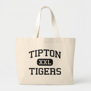 Tipton - Tiger - Highschool - Tipton Oklahoma Jumbo Stoffbeutel