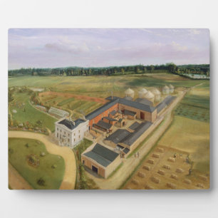 Tiptree Hall and Farm, Essex, c.1850-60 (Öl auf ca Fotoplatte