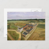 Tiptree Hall and Farm, Essex, c.1850-60 (Öl auf ca Postkarte (Vorne/Hinten)