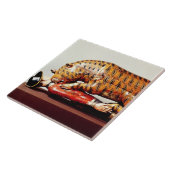 Tipus Tiger, c.1790 (Holz) Fliese (Seite)