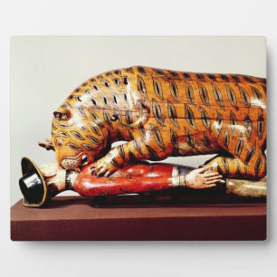 Tipu's Tiger, c.1790 (Holz) Fotoplatte