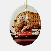 Tipus Tiger, c.1790 (Holz) Keramikornament (Rechts)