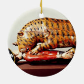 Tipus Tiger, c.1790 (Holz) Keramikornament (Hinten)