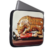 Tipus Tiger, c.1790 (Holz) Laptopschutzhülle (Vorne Rechts)