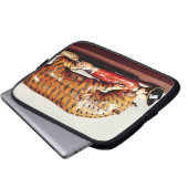 Tipus Tiger, c.1790 (Holz) Laptopschutzhülle (Vorne Knopf)