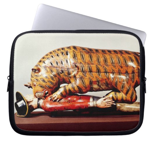 Tipus Tiger, c.1790 (Holz) Laptopschutzhülle (Vorderseite)