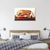 Tipu's Tiger, c.1790 (Holz) Leinwanddruck (Insitu (Schlafzimmer))