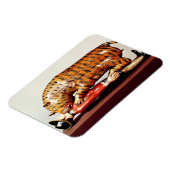 Tipu's Tiger, c.1790 (Holz) Magnet (Linke Seite)
