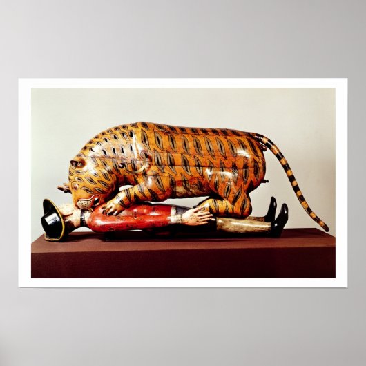 Tipu's Tiger, c.1790 (Holz) Poster (Vorne)