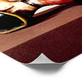 Tipu's Tiger, c.1790 (Holz) Poster (Ecke)