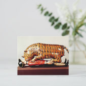 Tipu's Tiger, c.1790 (Holz) Postkarte (Stehend Vorderseite)