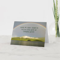 Tír Na nÓg irische Beileids-Karte