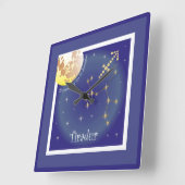 Tiradur 23. November, 21. Dezember Quadratische Wanduhr (Winkel)