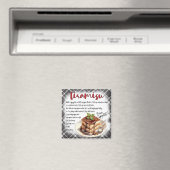 Tiramesu-Rezept Magnet (In Situ (Geschirrspüler))