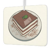 Tiramisu cake Cartoon Autolufterfrischer (Links)