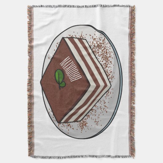 Tiramisu cake Cartoon Decke (Vorderseite Vertikal)