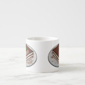 Tiramisu cake Cartoon Espressotasse (Vorderseite)