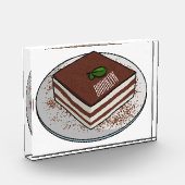 Tiramisu cake Cartoon Fotoblock (Links)