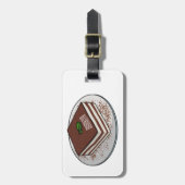 Tiramisu cake Cartoon Gepäckanhänger (Vorderseite vertikal)