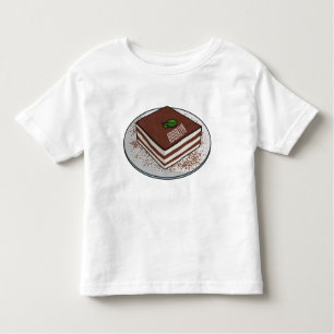 Tiramisu cake Cartoon Kleinkind T-shirt
