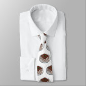 Tiramisu cake Cartoon Krawatte (Gebunden)