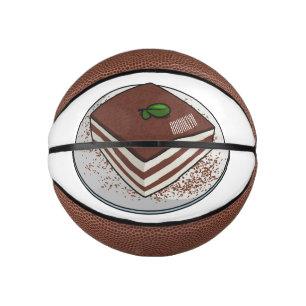 Tiramisu cake Cartoon Mini Basketball