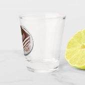 Tiramisu cake Cartoon Schnapsglas (Rechts)