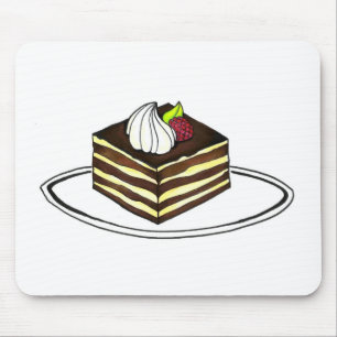 Tiramisu Feinschmecker Italienisches Dessert Kondi Mousepad