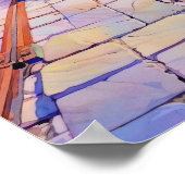 Tirana Albania Urban Art Poster (Ecke)