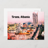 Tirana Albanien Postcard Postkarte (Vorne/Hinten)