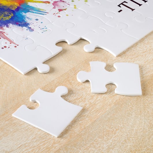 Tirana Albanien Skyline Puzzle (Seite)