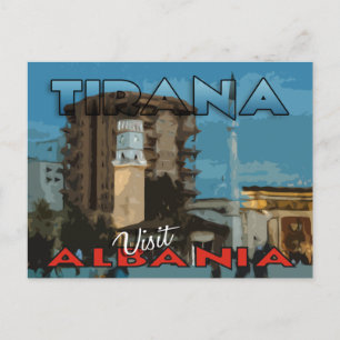 Tirana, Besuch Albanien nach Karte