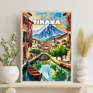 Tirana blüht, Juwel der Balkanstaaten Poster